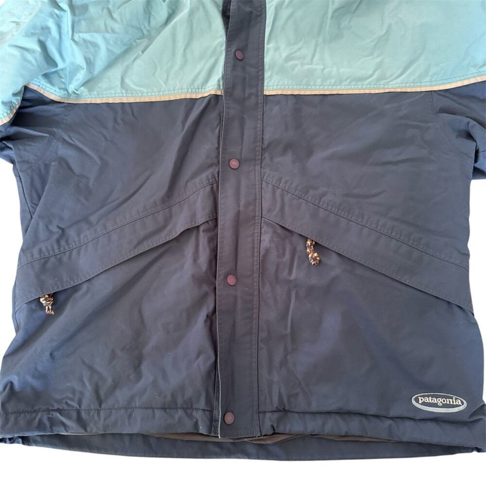 Vintage Patagonia Kids’ Jacket Fleece Lined Blue Size 12 - Picture 5 of 15